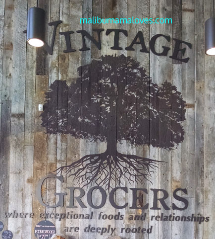 vintage grocers tree