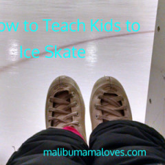 How to Teach Kids to Ice Skate