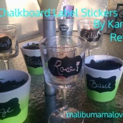 Chalkboard Label Stickers by Kansas Review