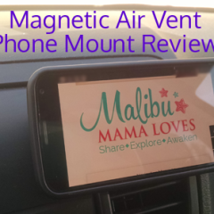 Magnetic Air Vent Phone Mount & Smartphone Stand Review