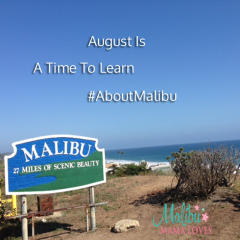 August is About Malibu #AboutMalibu