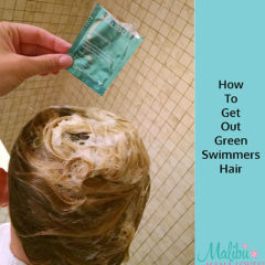 How to Get Out Green Swimmers Hair