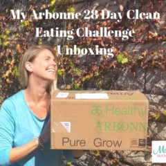 My Arbonne 28 Day Clean Eating Challenge Unboxing