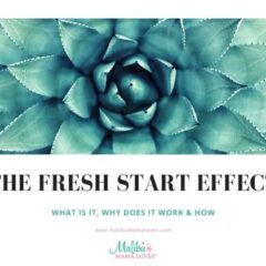 The Fresh Start Effect