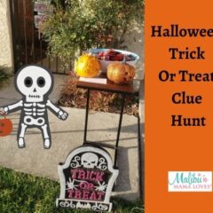 Halloween Trick Or Treat Clue Hunt
